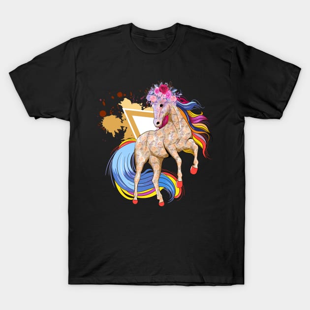 Rainbow T-Shirt by Creation Cartoon